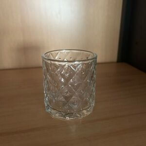 Clear Glass Votive Candle Holder